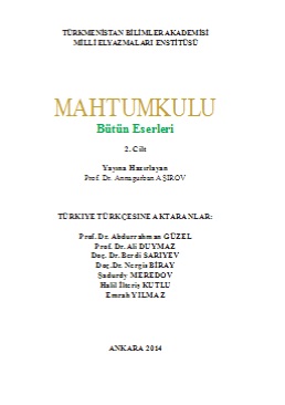 Magtymguly türk dilinde II